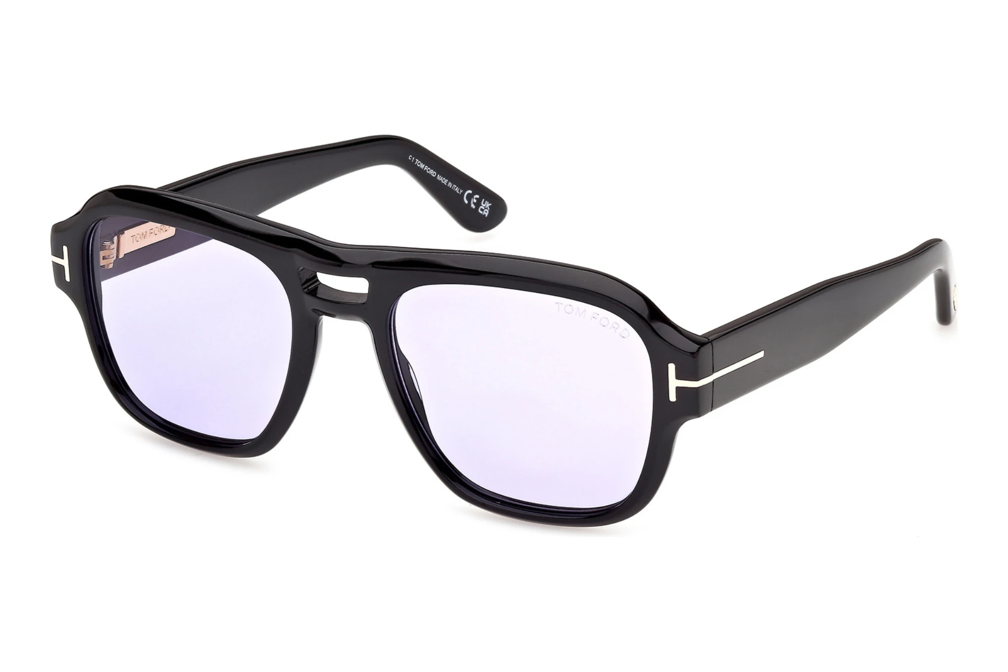 Tom Ford   FT1484 01Y violettGlänzend Schwarz