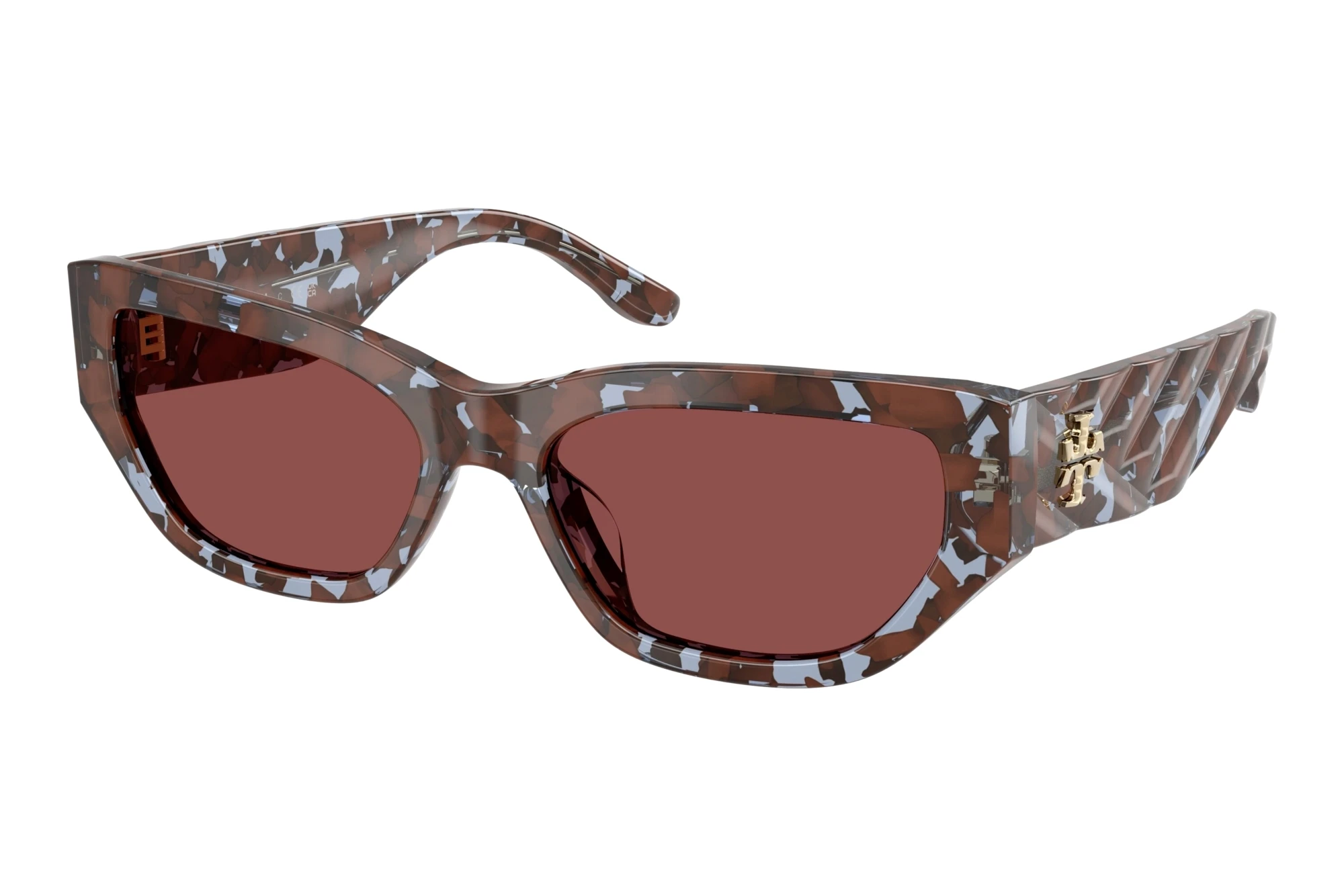 Tory Burch   TY7240U 209175 Solid BurgundyBlue/Brown Custom Spotted