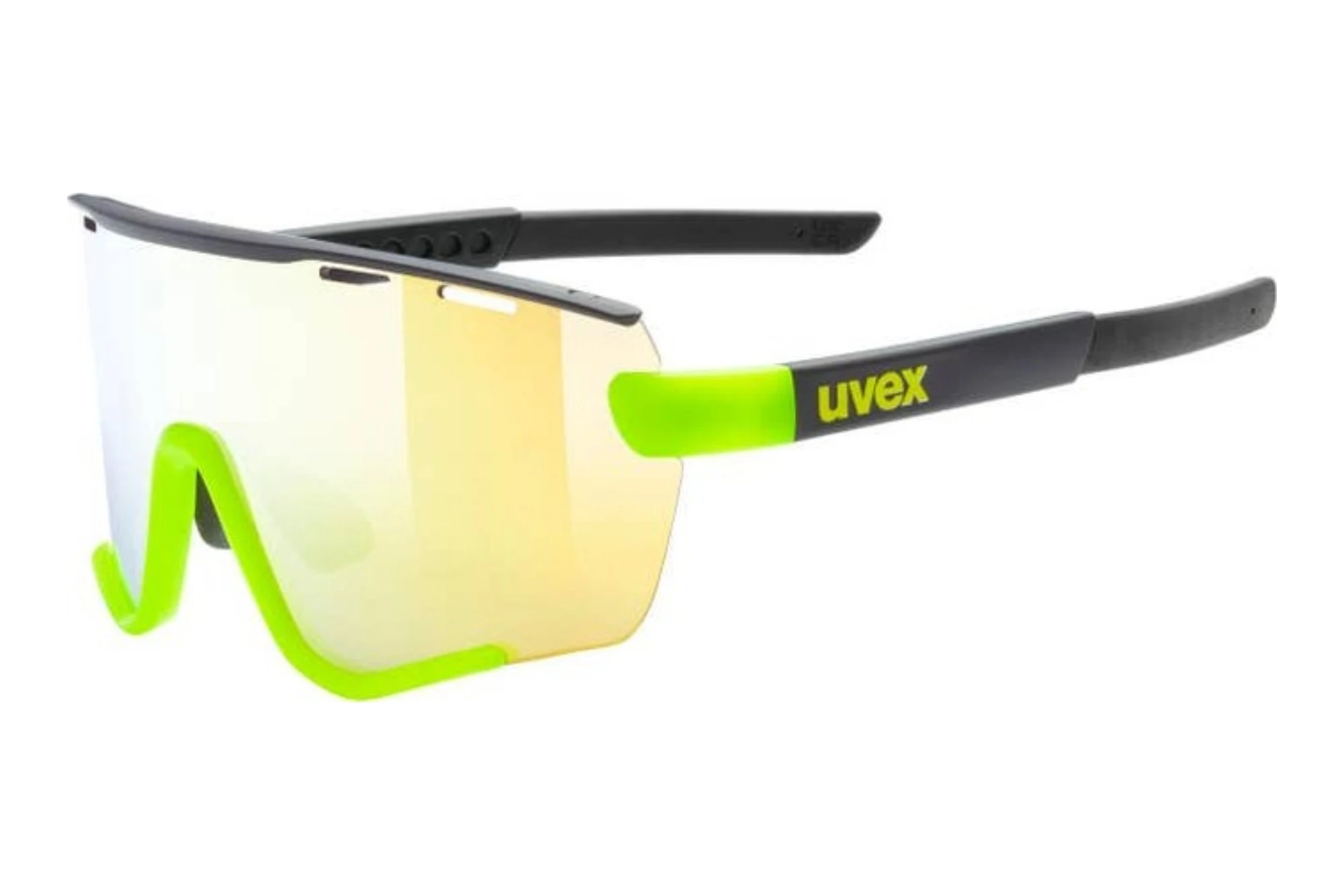 UVEX SPORTS   sportstyle 236 black yellow matt mirror yellowblack yellow matt
