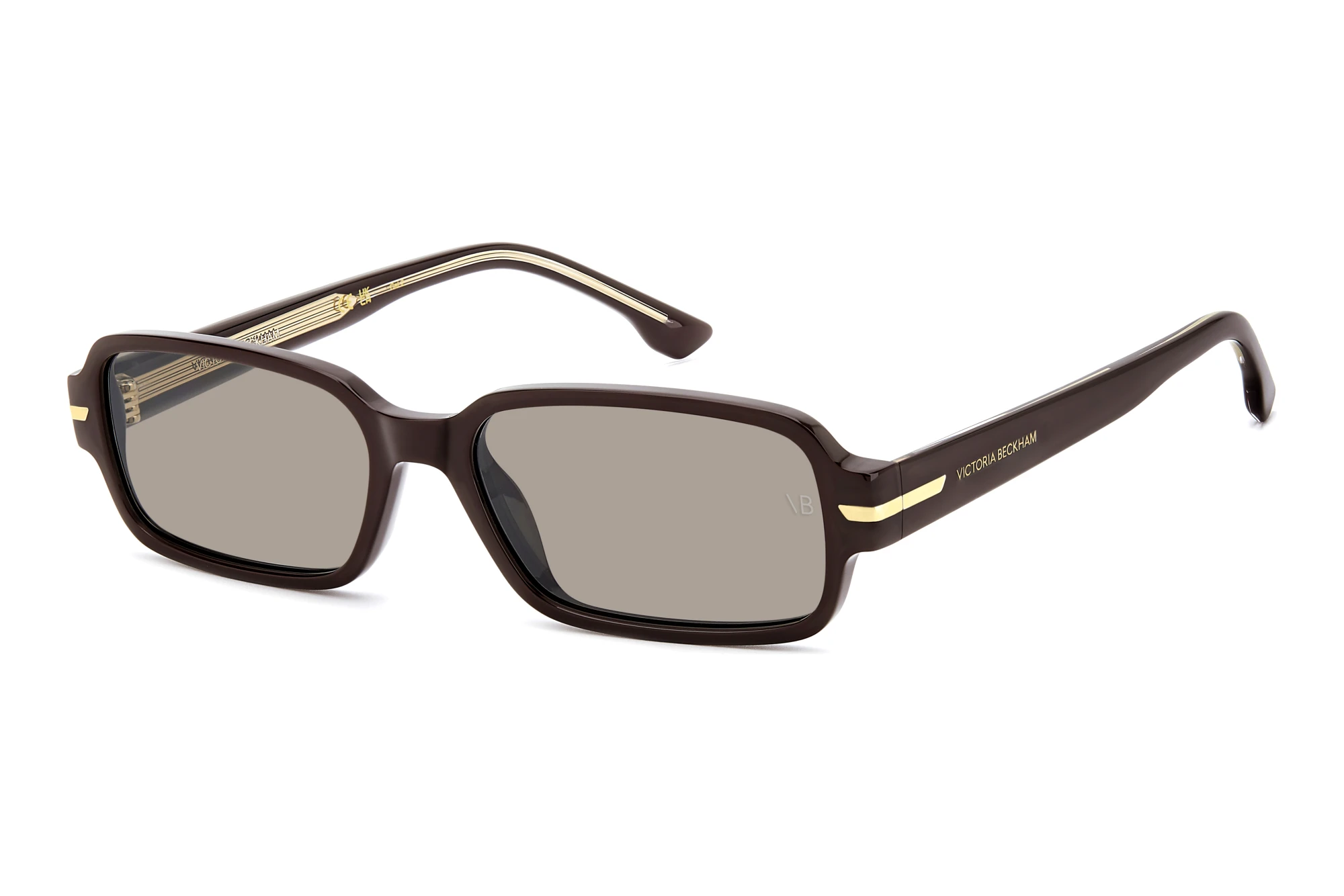 Victoria Beckham   VB 1012/S LHF/IR GREYBURGUNDY