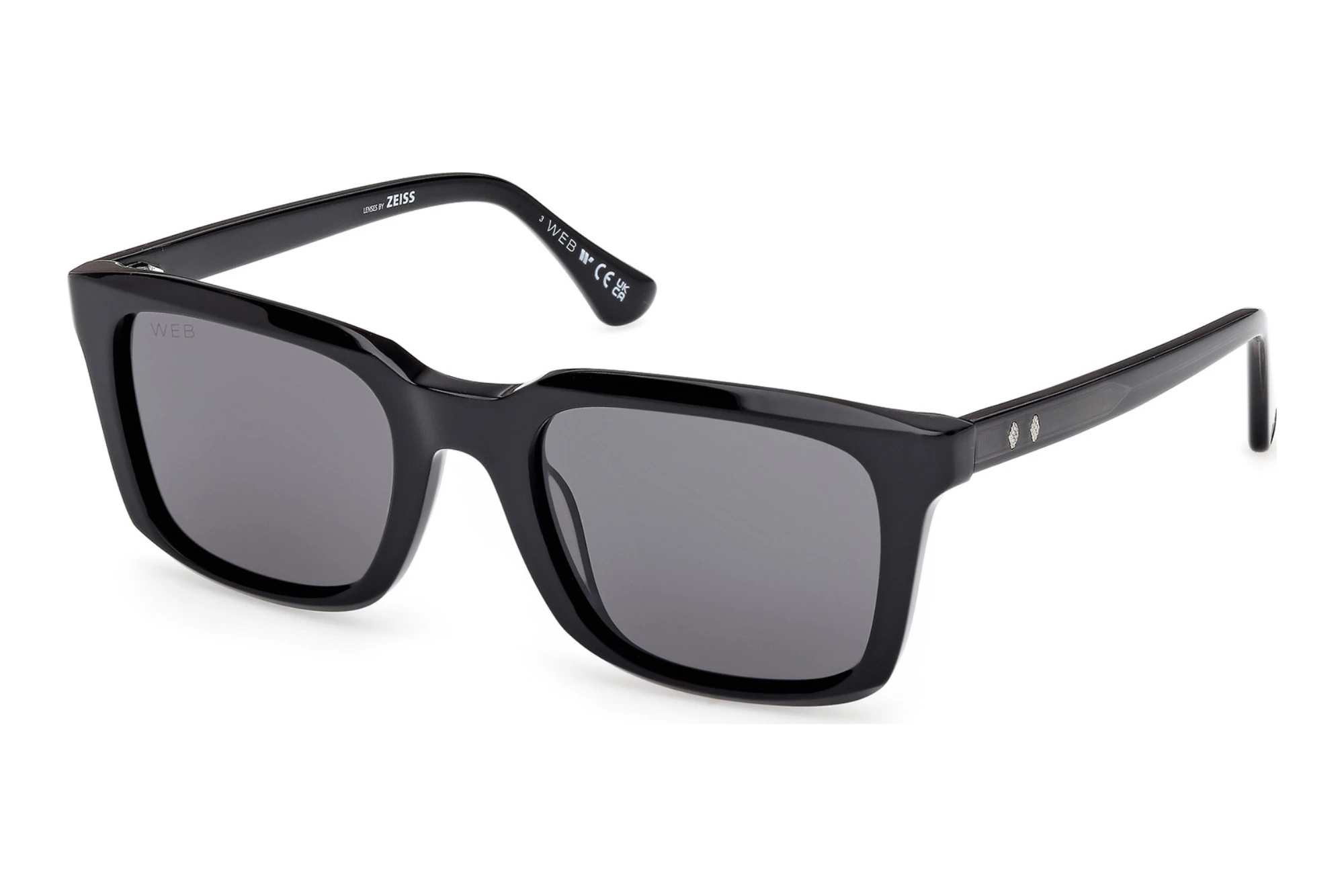 Web Eyewear   WE0388 01A grauGlänzend Schwarz