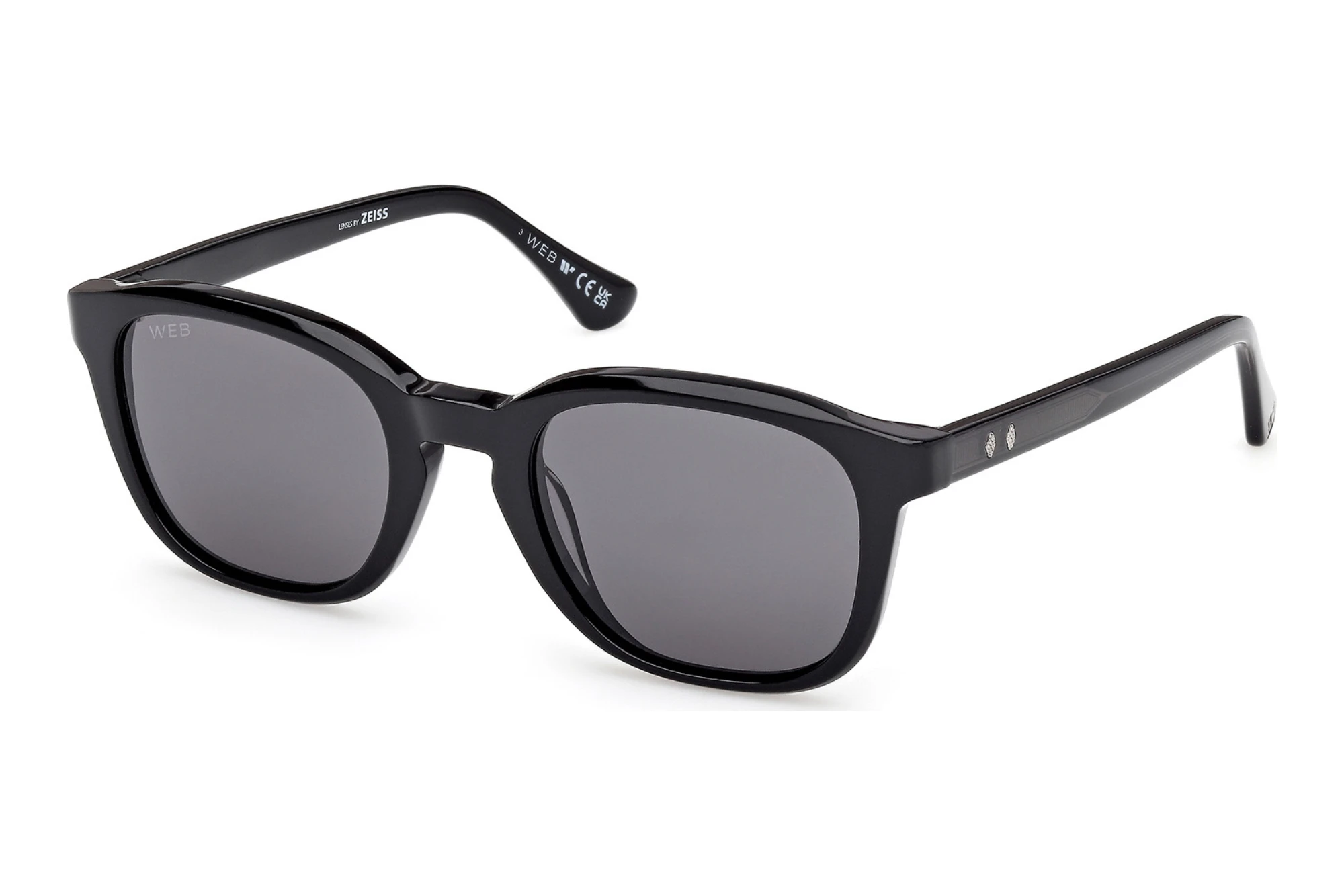 Web Eyewear   WE0390 01A grauGlänzend Schwarz