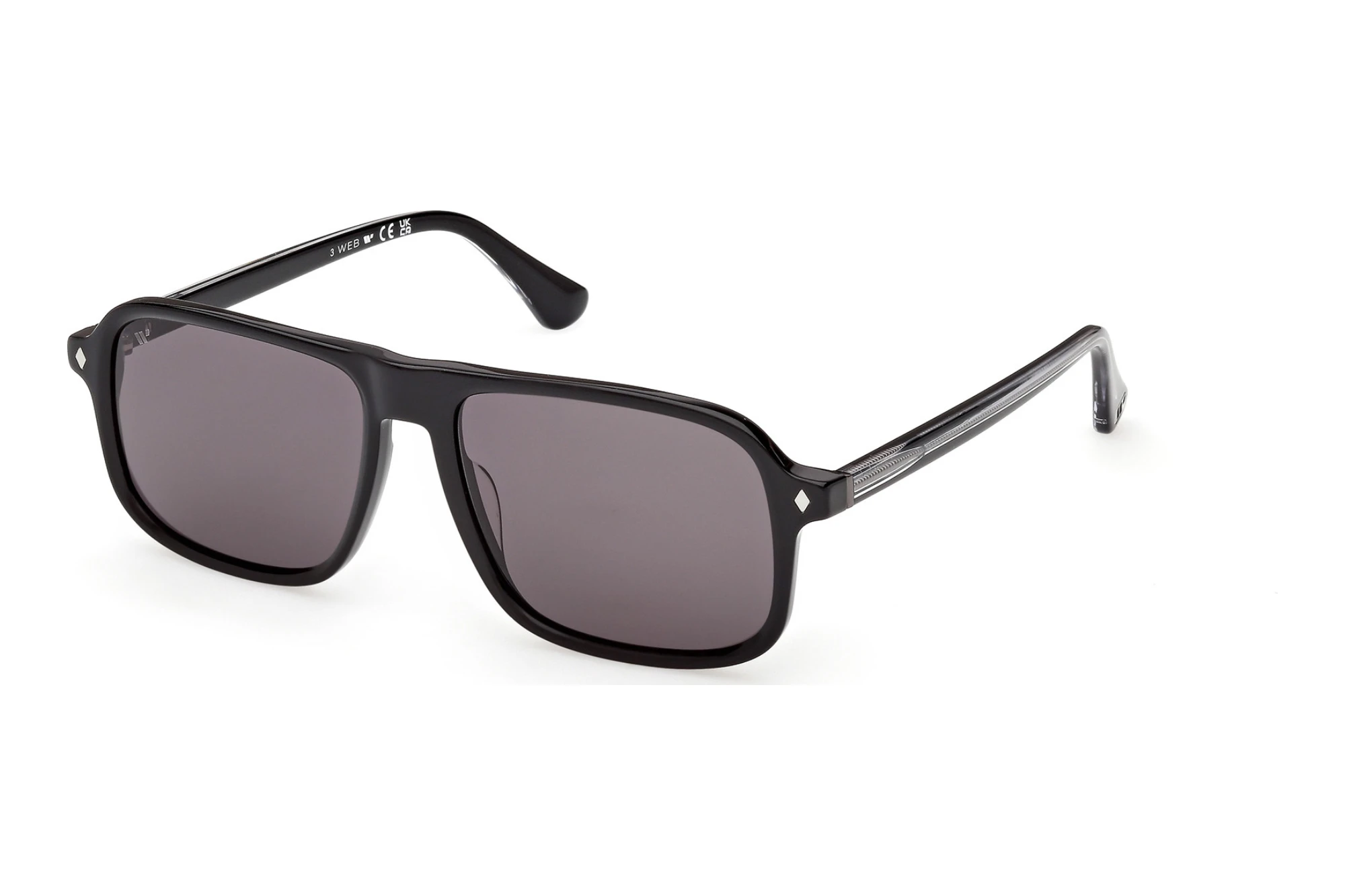 Web Eyewear   WE0396 05A grauGlänzend Schwarz