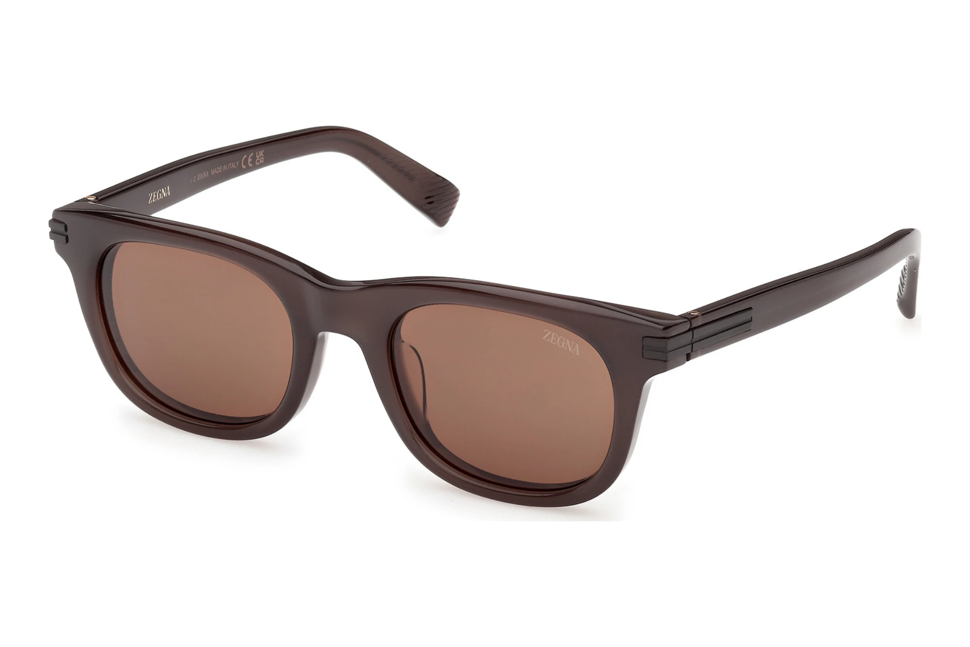 Zegna   EZ0281 48E braunGlänzend Dunkelbraun