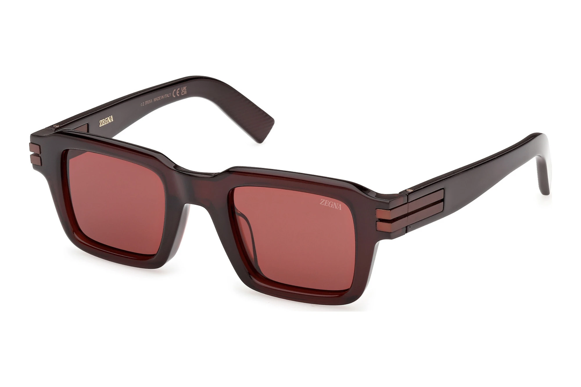Zegna   EZ0283 69S bordeauxBordeaux Glänzend