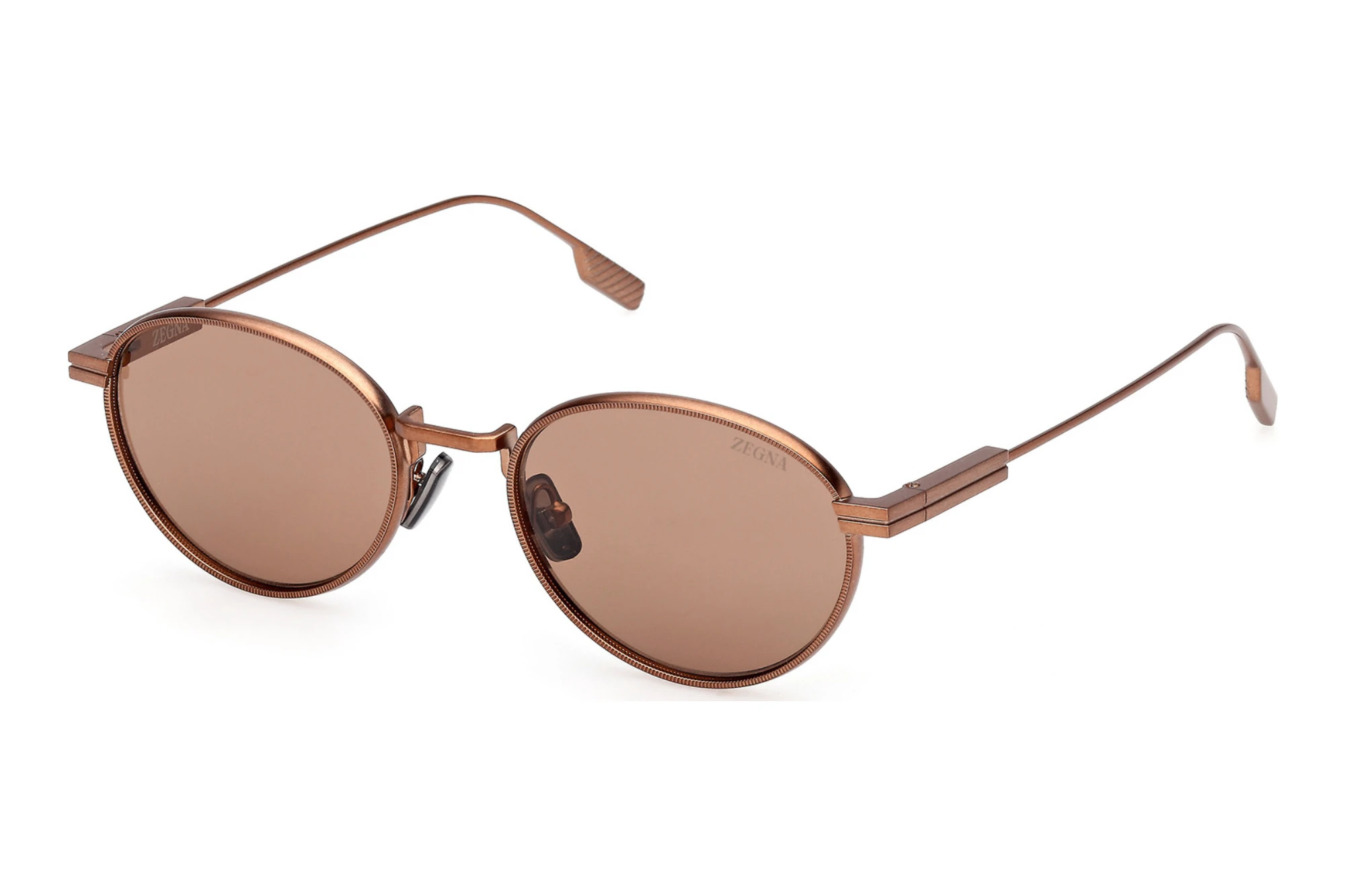 Zegna   EZ0287 49E braunMatt Dunkelbraun