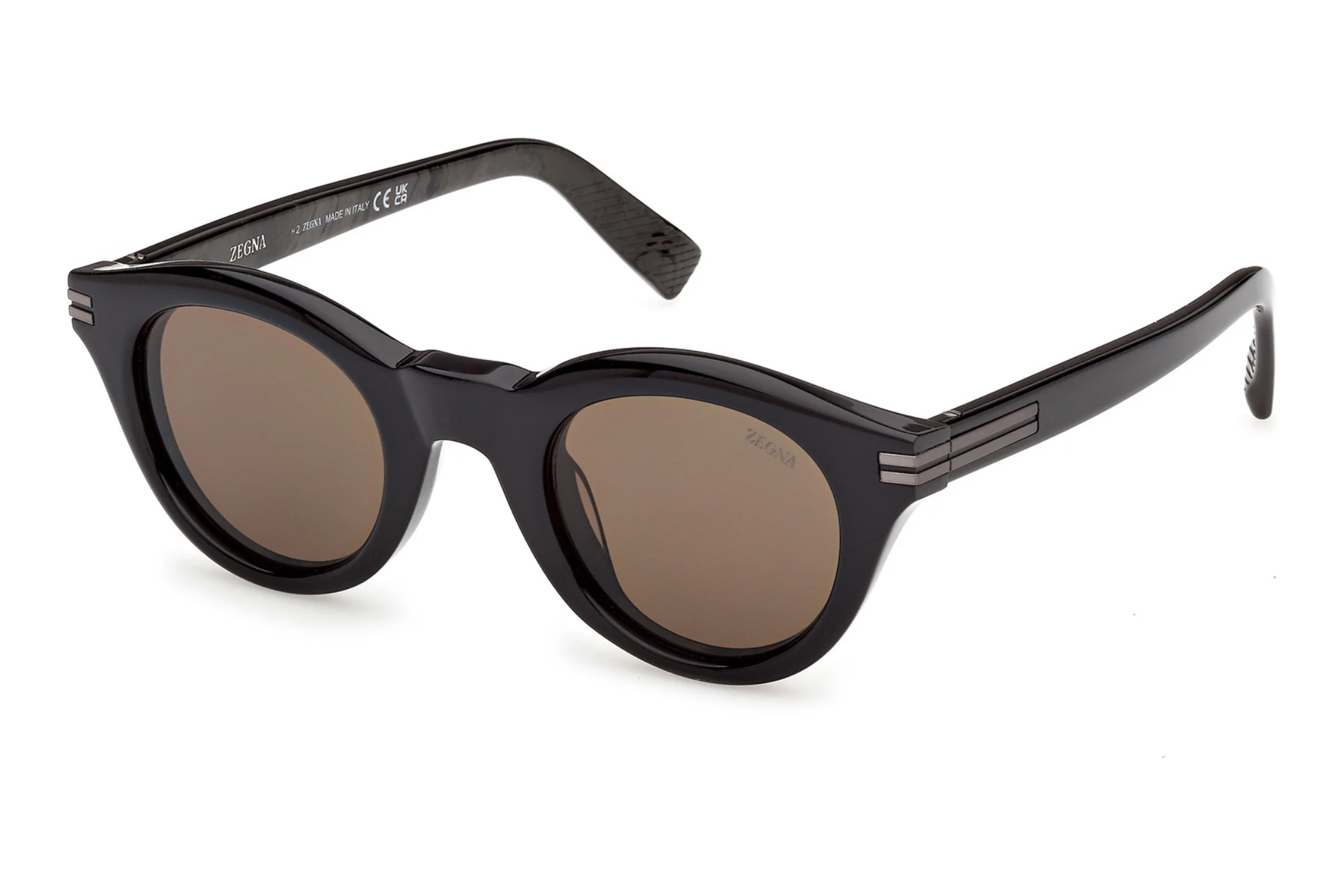 Zegna   EZ0302 05E braunSchwarz/Gestreift