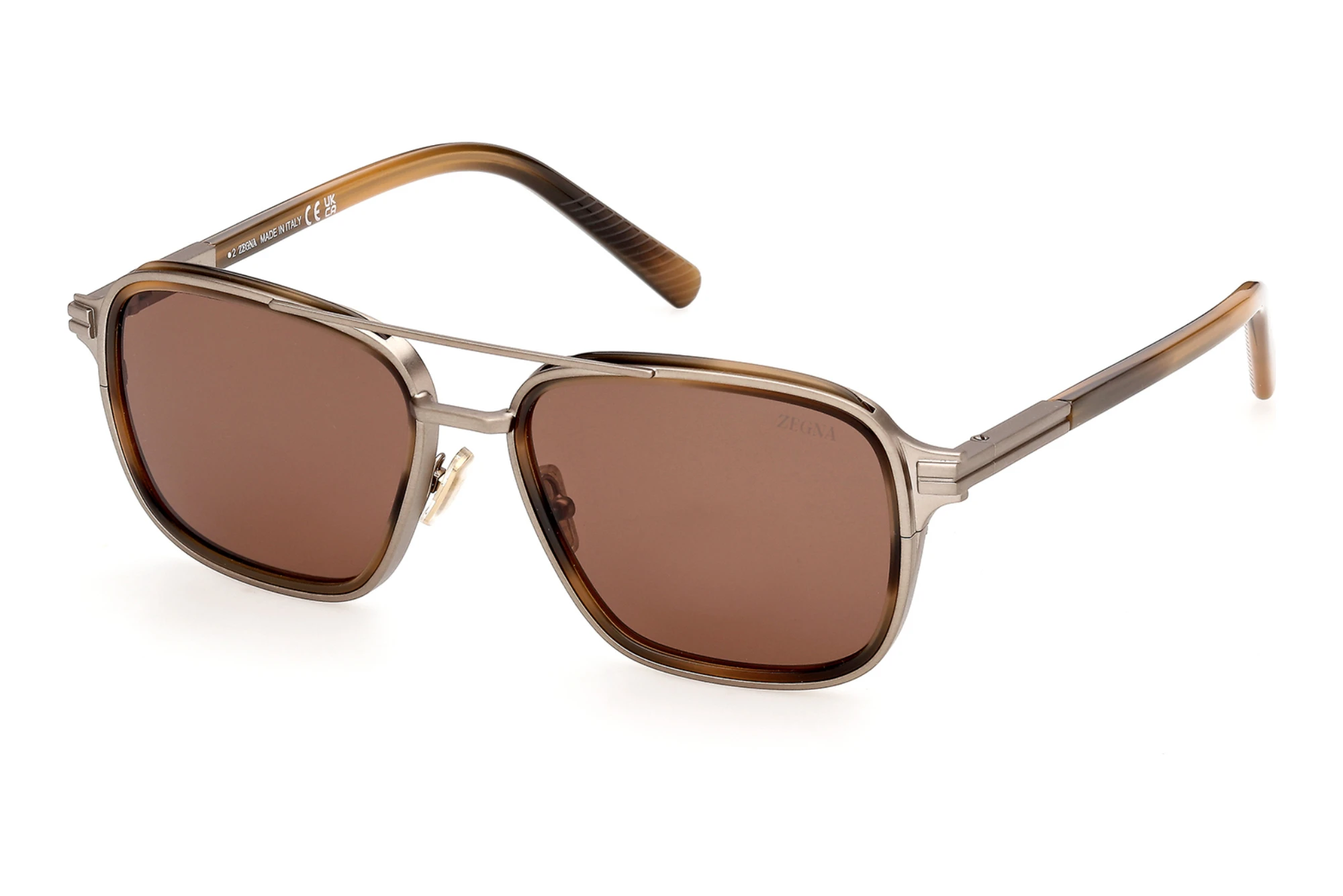Zegna   EZ0321 50E braunHellbraun /Verlauf