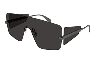 Alexander McQueen AM0460S 001 GUNMETAL