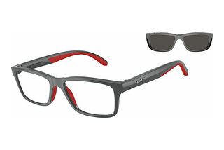 Arnette AN4356 28411W Dark Grey/Red Rubber