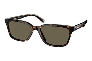 Coach HC8328U 512003 Dark Brown SolidDark Tortoise