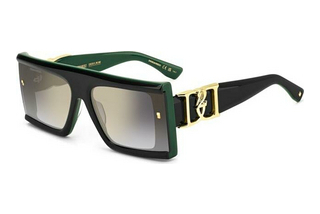 Dsquared2 D2 0169/S 1ED/FQ GREY SHADED GOLD MIRRORGRÜN