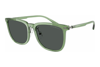 Emporio Armani EA4255D 536287 Dark GreyShiny Transparent Green