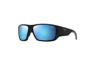 Maui Jim Keha B663-02 Blue HawaiiMatte Black