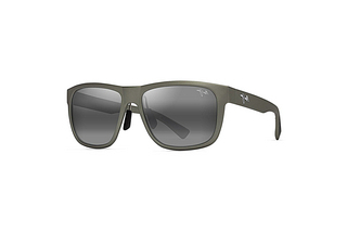 Maui Jim Puakea 670-15 Neutral GreyMatte Greyish-Green