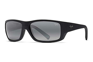 Maui Jim Wassup 123-02W Neutral GreyMatte Black Woodgrain