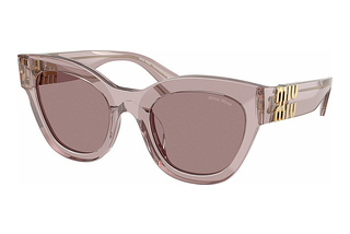 Miu Miu MU 01YS 12W20I Light Purple BrownTransparent Mauve