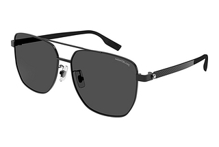 Mont Blanc MB0184SK 001 SMOKEBLACK