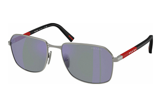 Prada Linea Rossa PS A51S 5AV10J Dark Blue Mirror VioletGunmetal