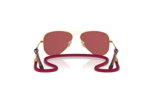 Widok z tyłu Ray-Ban Kids JUNIOR AVIATOR (RJ9506S - 223/B5)