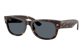 Widok z przodu Ray-Ban MEGA WAYFARER II (RB0832S - 902/R5)