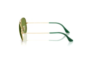 Widok z boku Ray-Ban AVIATOR LARGE METAL (RB3025 - 001/4E)
