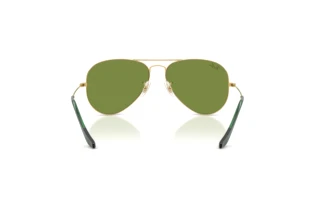 Widok z tyłu Ray-Ban AVIATOR LARGE METAL (RB3025 - 001/4E)
