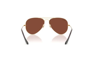 Widok z tyłu Ray-Ban AVIATOR LARGE METAL (RB3025 - 001/C5)