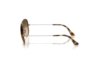 Widok z boku Ray-Ban AVIATOR LARGE METAL (RB3025 - 92700A)