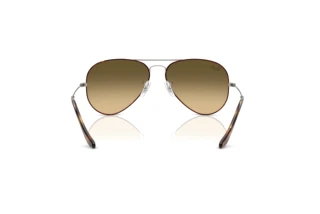 Widok z tyłu Ray-Ban AVIATOR LARGE METAL (RB3025 - 92700A)