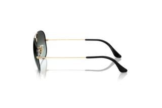 Widok z boku Ray-Ban AVIATOR LARGE METAL (RB3025 - 9271GK)