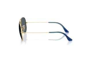Widok z boku Ray-Ban AVIATOR LARGE METAL (RB3025 - 9278R5)