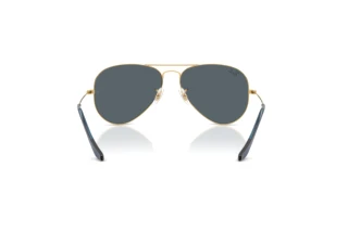 Widok z tyłu Ray-Ban AVIATOR LARGE METAL (RB3025 - 9278R5)