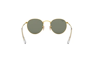 Widok z tyłu Ray-Ban ROUND METAL (RB3447 - 001/58)