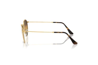 Widok z boku Ray-Ban ROUND METAL (RB3447 - 001/G5)
