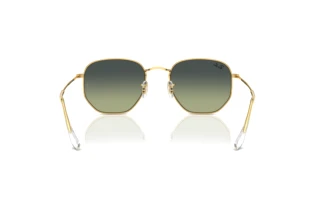 Widok z tyłu Ray-Ban HEXAGONAL (RB3548 - 001/BH)