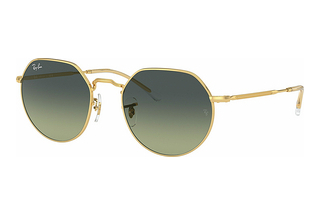 Ray-Ban RB3565 001/BH Green VintageGold