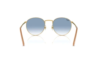 Widok z tyłu Ray-Ban NEW ROUND (RB3637 - 001/3F)