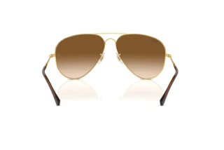 Widok z tyłu Ray-Ban OLD AVIATOR (RB3825 - 001/51)