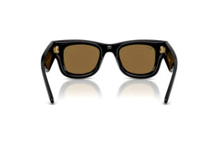 Widok z tyłu Ray-Ban WAYFARER PUFFER (RB4940 - 601/55)