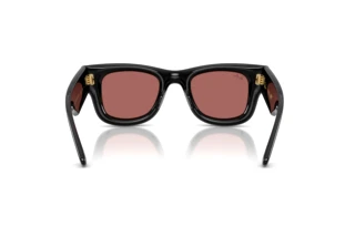 Widok z tyłu Ray-Ban WAYFARER PUFFER (RB4940 - 601/69)