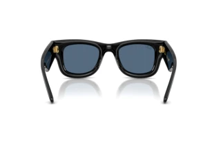 Widok z tyłu Ray-Ban WAYFARER PUFFER (RB4940 - 601/80)