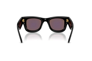 Widok z tyłu Ray-Ban WAYFARER PUFFER (RB4940 - 601/8N)