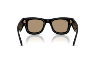 Widok z tyłu Ray-Ban WAYFARER PUFFER (RB4940BP - 68657J)