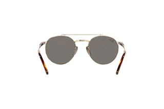 Widok z tyłu Ray-Ban ROUND II TITANIUM (RB8237 - 3139O4)