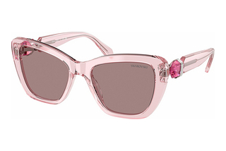 Swarovski SK6018 30017N Light Purple BrownTransparent Pink