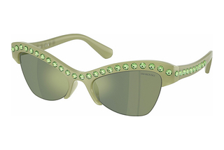 Swarovski SK6043 10746R Green Mirror GreenMilky Green