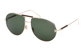 Widok z przodu Tom Ford LOU-02 (FT1308 - 28N)