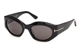 Widok z przodu Tom Ford EMMELINE-02 (FT1415 - 01A)