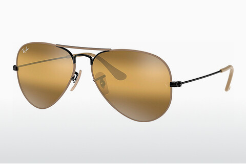 Okulary przeciwsłoneczne Ray-Ban AVIATOR LARGE METAL (RB3025 9153AG)